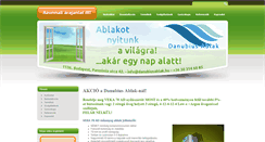 Desktop Screenshot of danubiusablak.hu